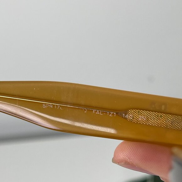 Prada Havana Brown/Brown Gradient SPR170 Cat Eye Sunglasses Size 54-22-140 - Picture 8 of 11